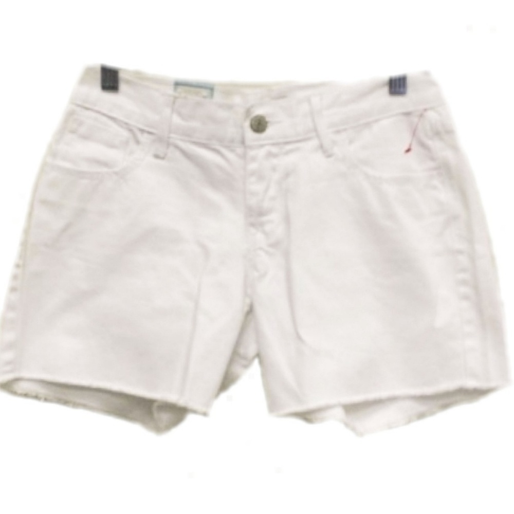 Old Navy women's white denim shorts 0 NWOT